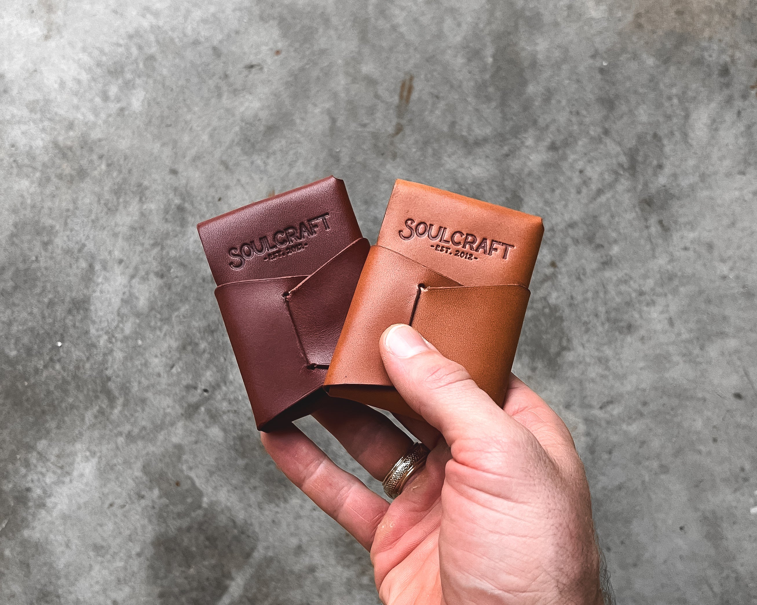 The Nugget (stitchless wallet)