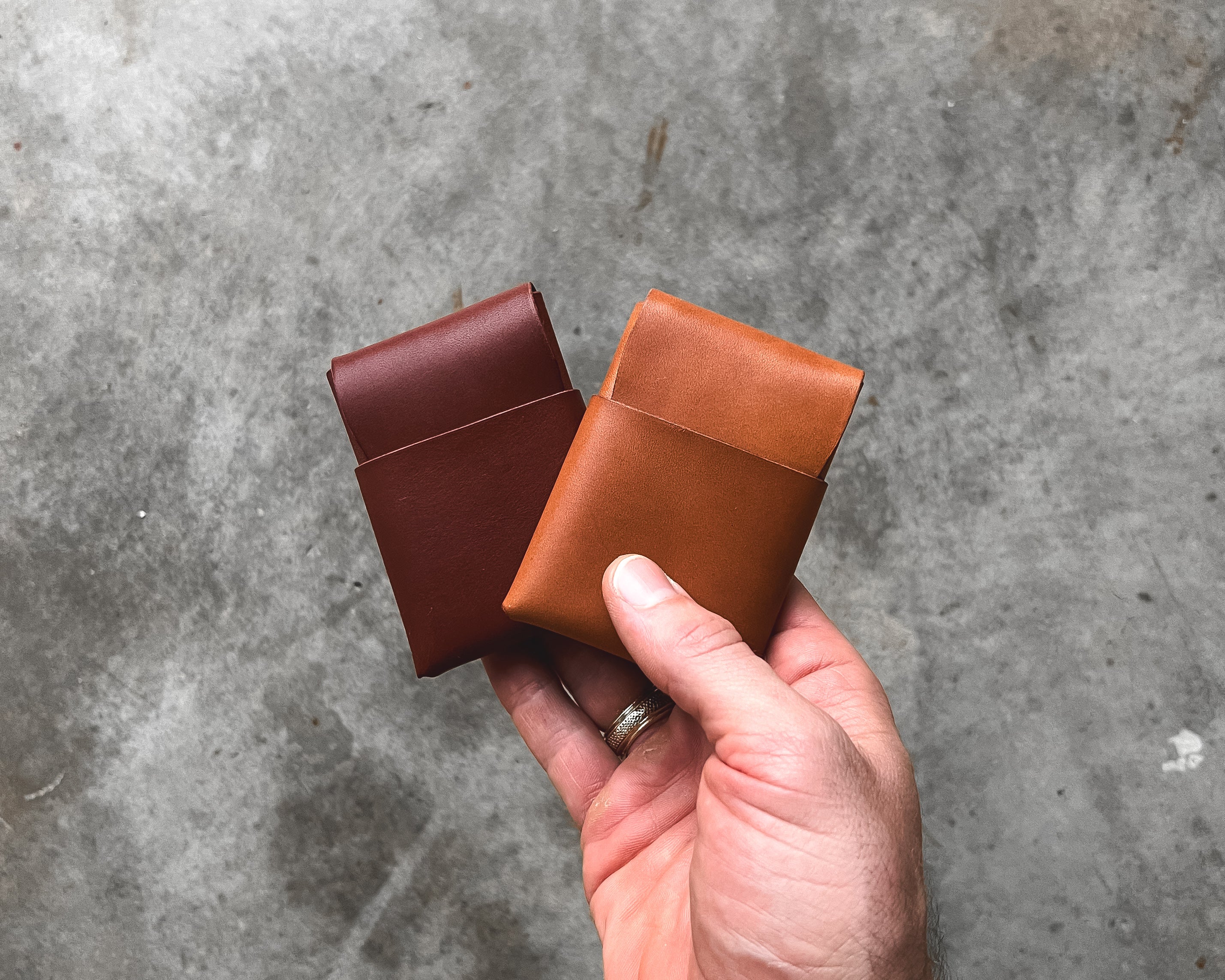 The Nugget (stitchless wallet)