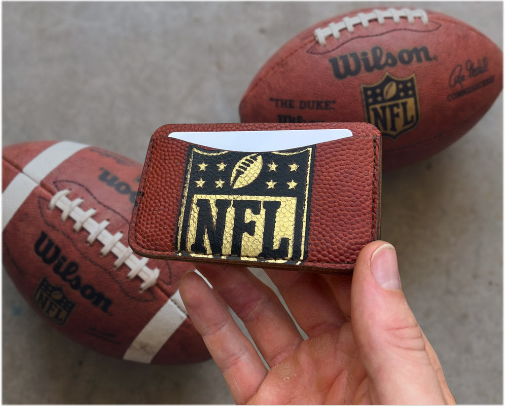 The NFL Minimalist - NFL Game Used Wallet