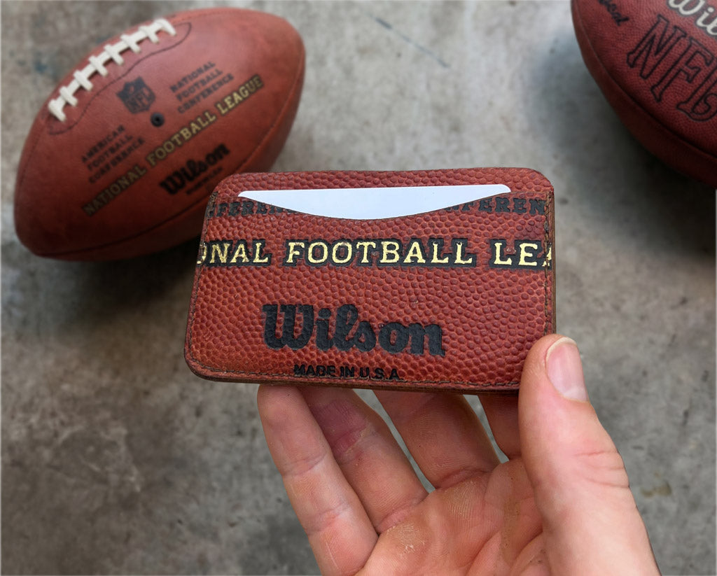 The NFL Minimalist - NFL Game Used Wallet