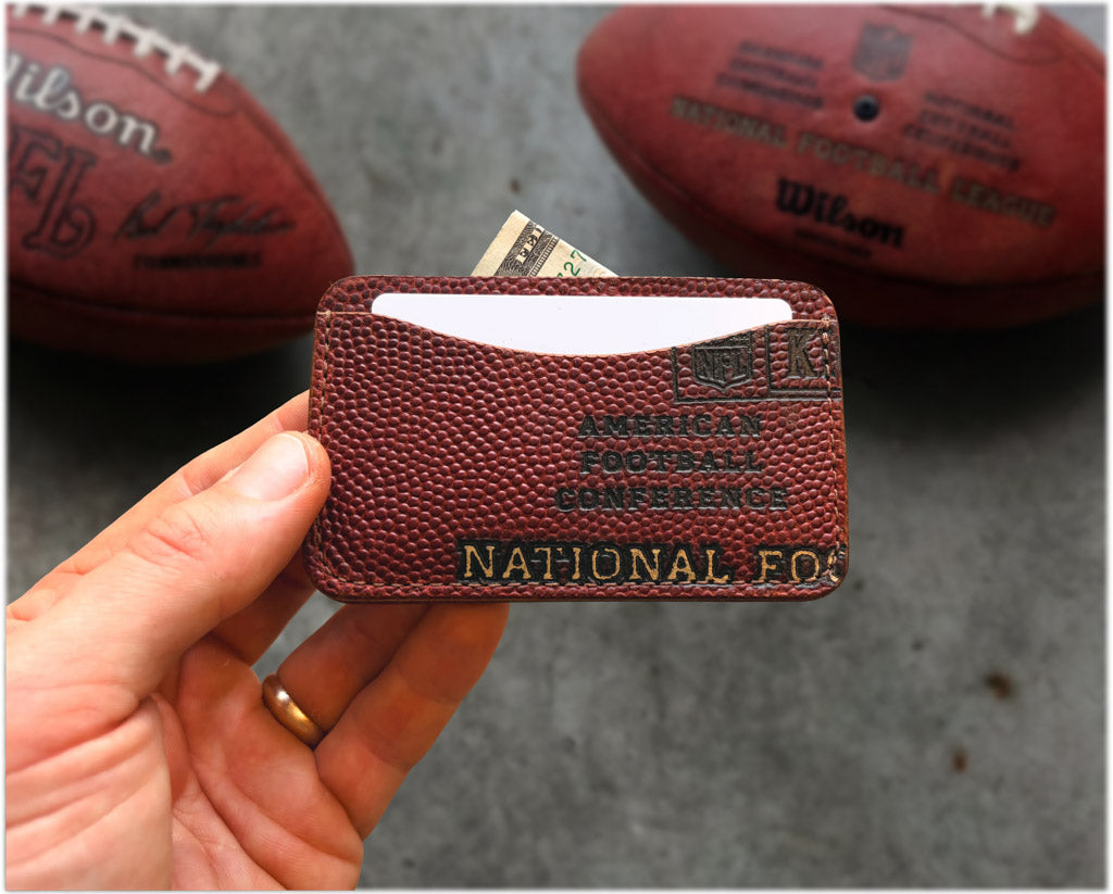 The NFL Minimalist - NFL Game Used Wallet