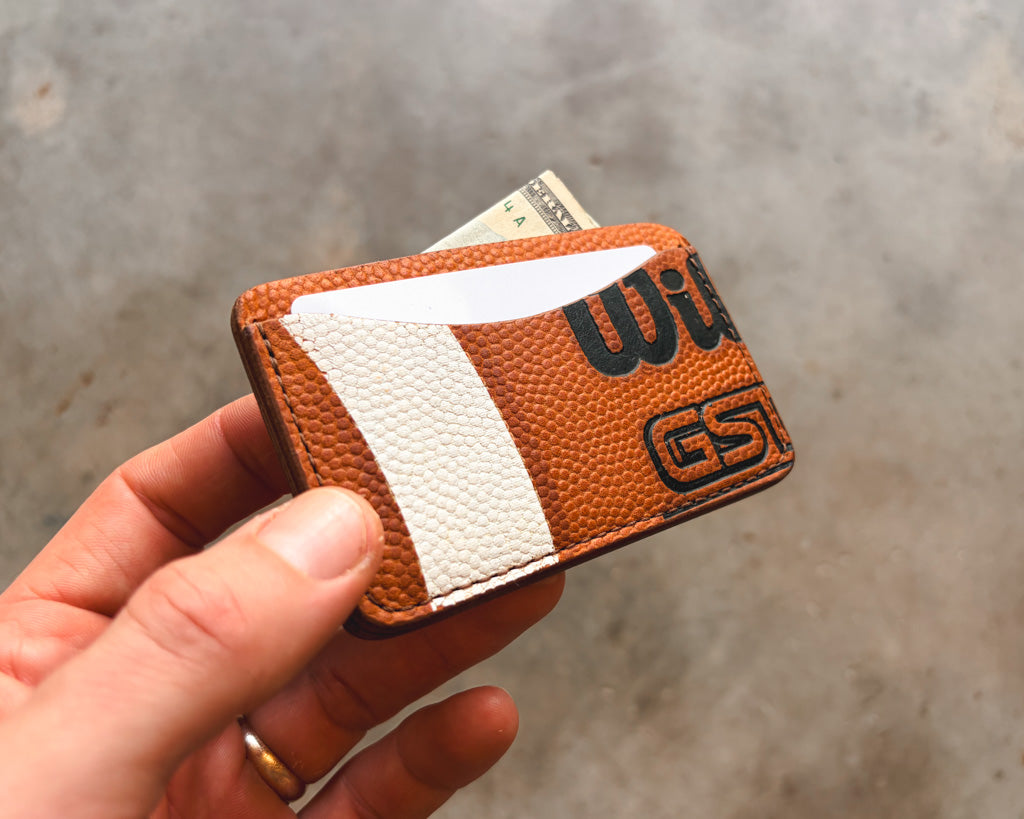 The Game Ball Minimalist - Game Used Football Wallet