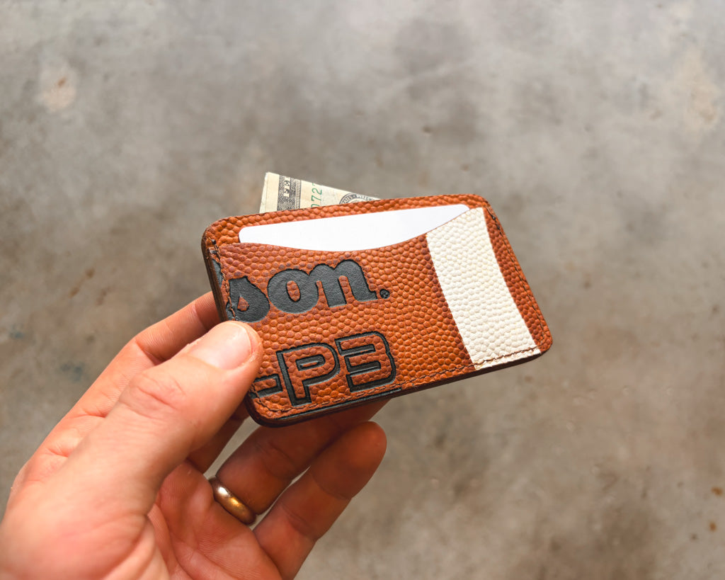 The Game Ball Minimalist - Game Used Football Wallet