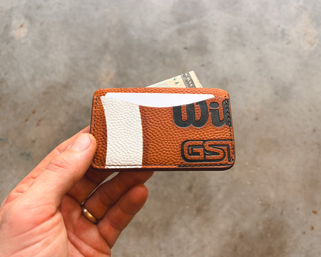 The Game Ball Minimalist - Game Used Football Wallet