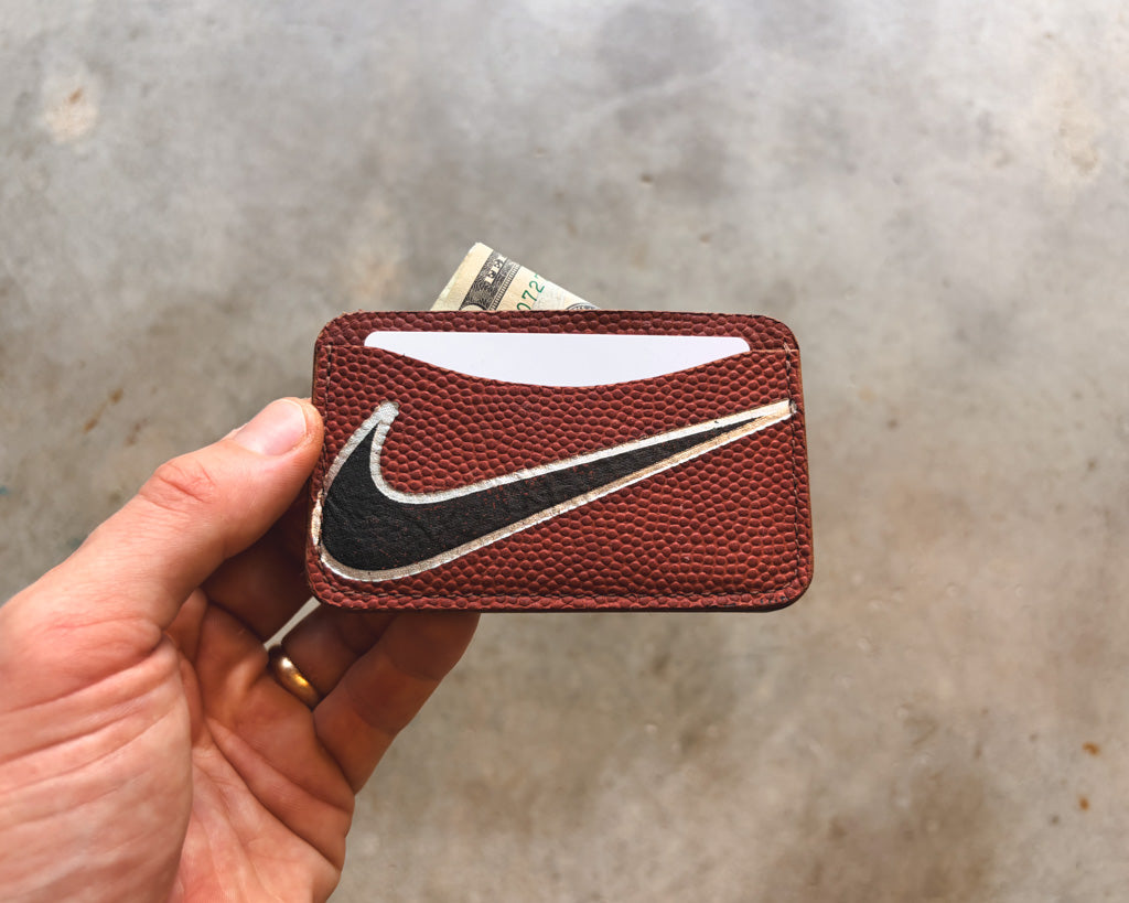 The Game Ball Minimalist - Game Used Football Wallet