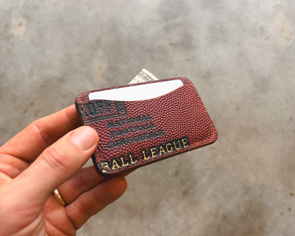 The NFL Minimalist - NFL Game Used Wallet