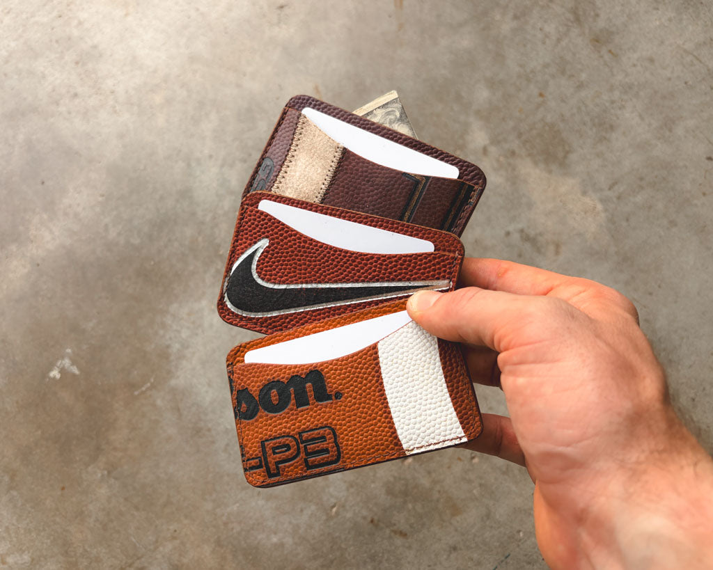 The Game Ball Minimalist - Game Used Football Wallet