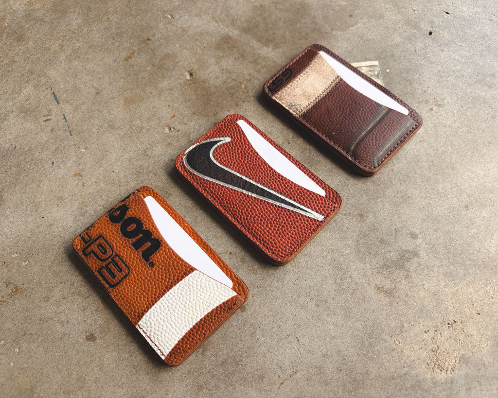 The Game Ball Minimalist - Game Used Football Wallet