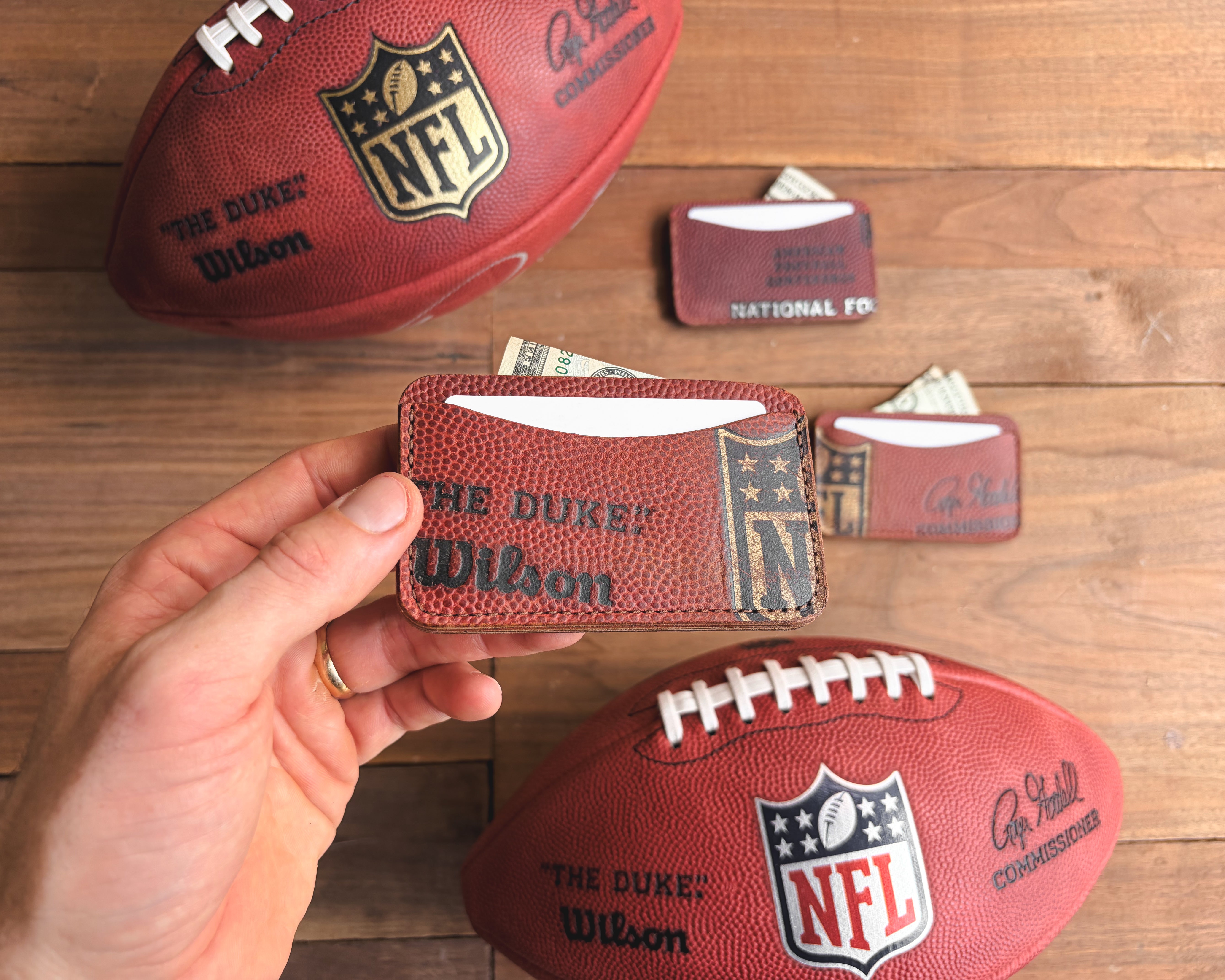The NFL Minimalist - NFL Game Used Wallet