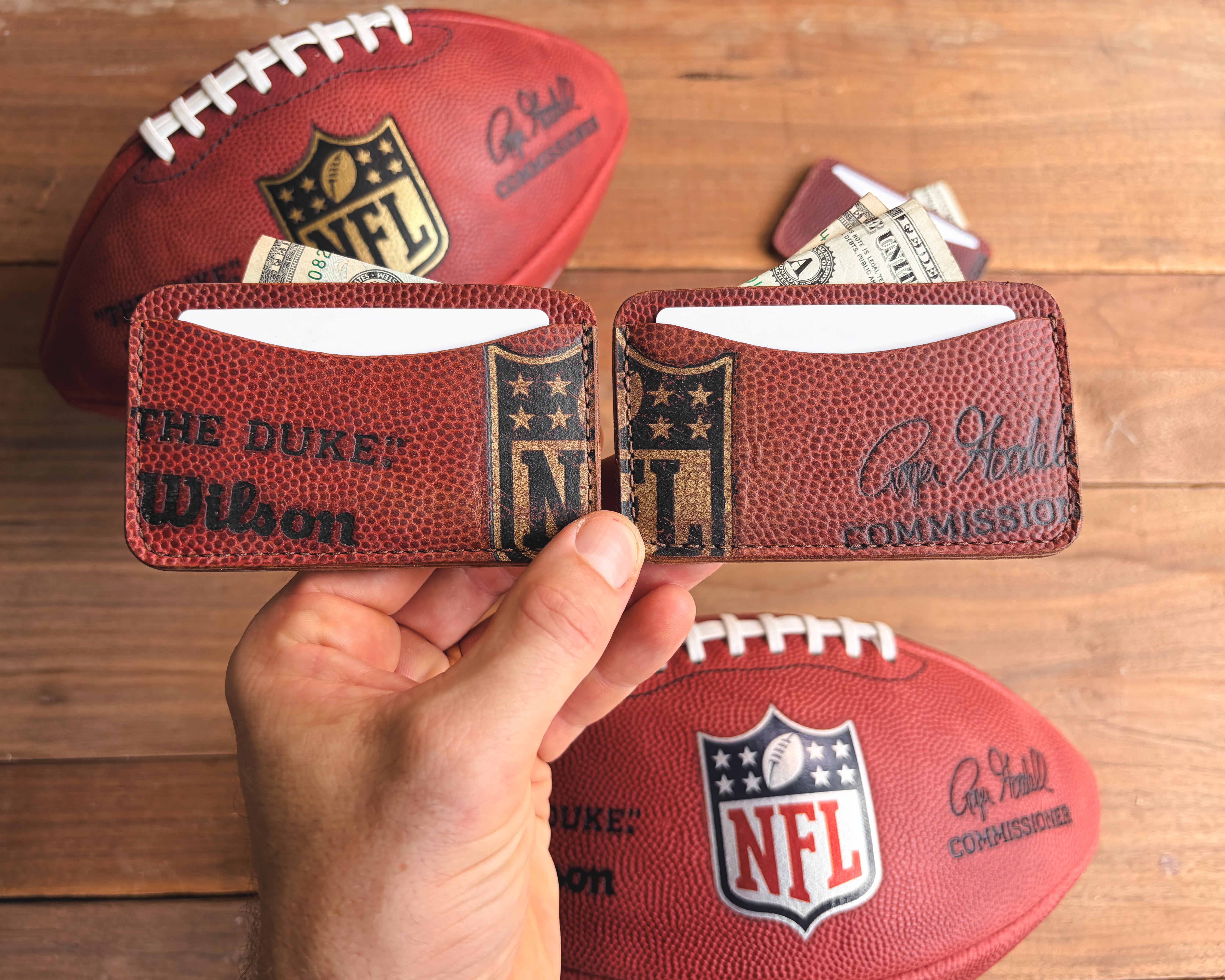 The NFL Minimalist - NFL Game Used Wallet