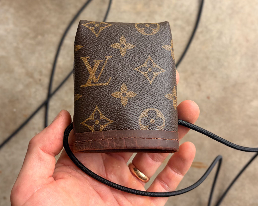 Paintball Cover - LV Monogram & Heirloom Leather