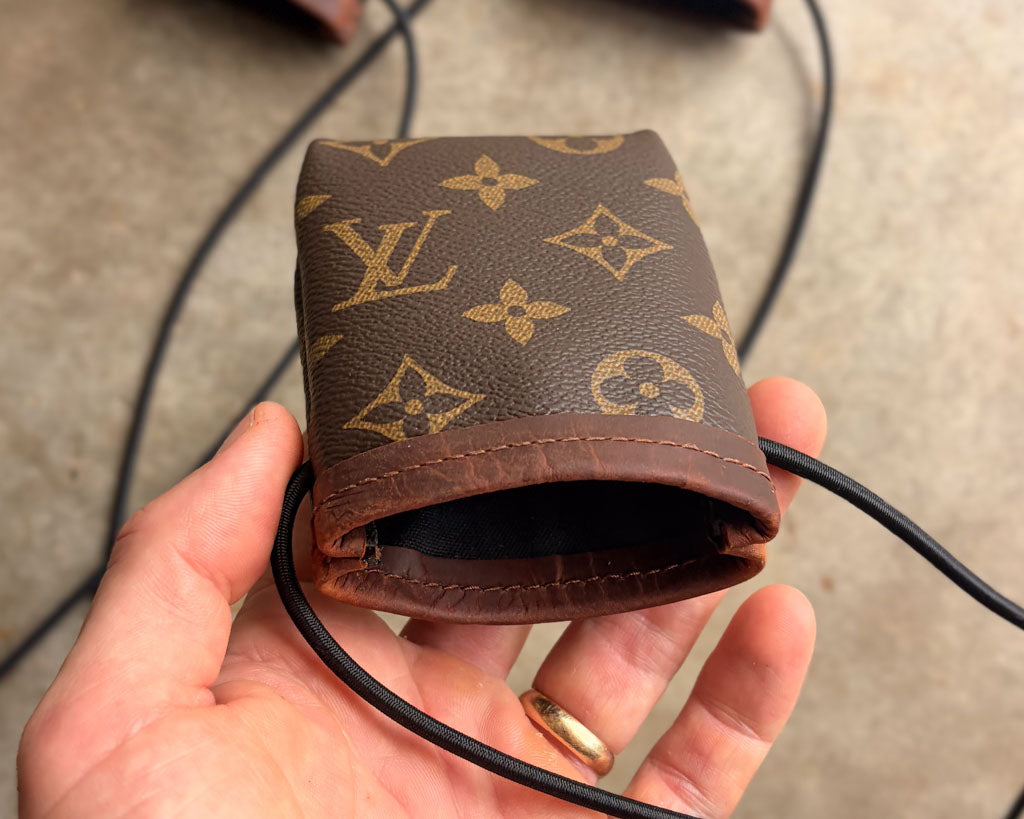 Paintball Cover - LV Monogram & Heirloom Leather