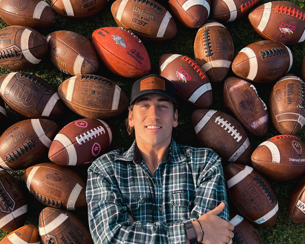 The Game Ball Minimalist - Game Used Football Wallet