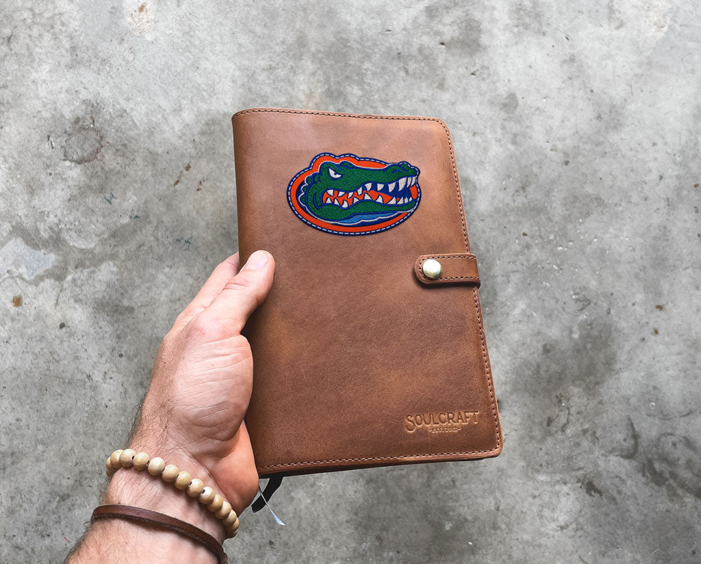 The Collegiate Notebook with Your Team's Logo - Size A5 Refillable