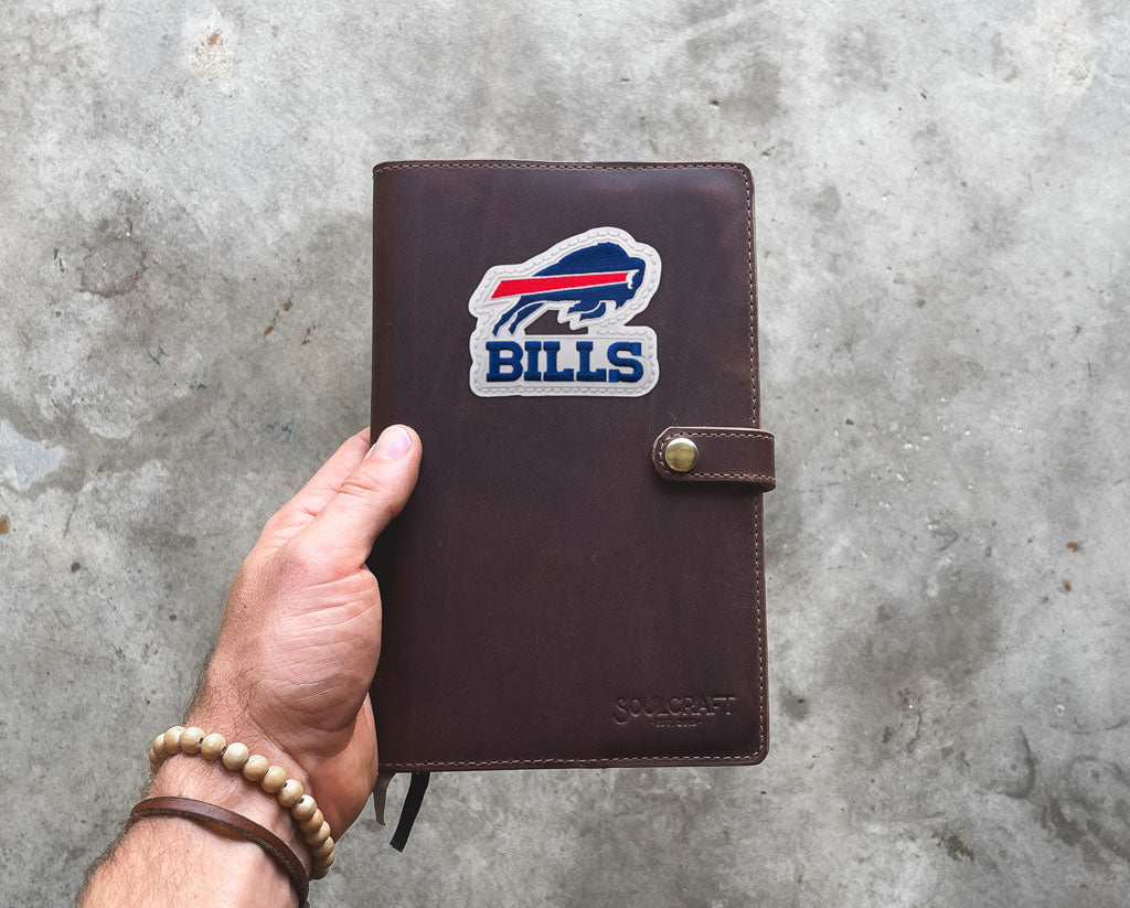 The NFL Notebook with Your Team's Logo - Size A5 Refillable