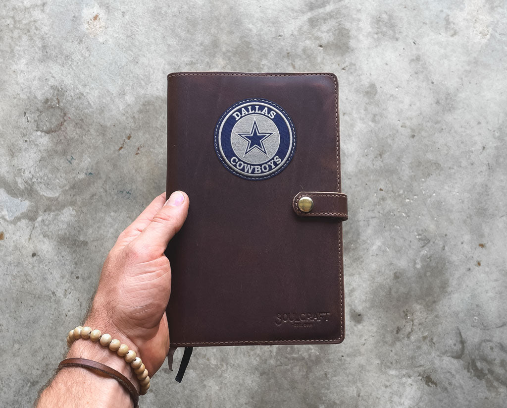 The NFL Notebook with Your Team's Logo - Size A5 Refillable