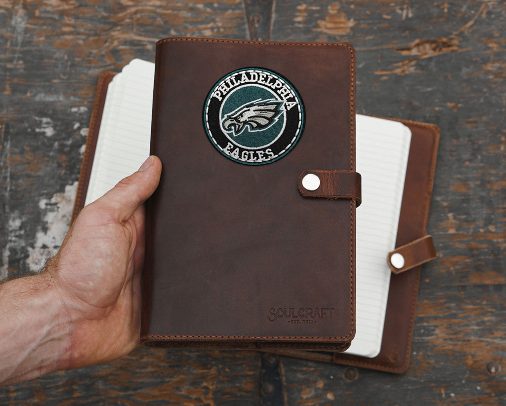 The NFL Notebook with Your Team's Logo - Size A5 Refillable