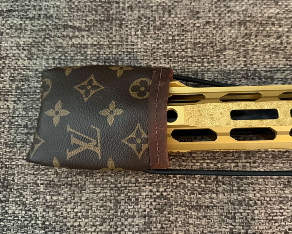 Paintball Cover - LV Monogram & Heirloom Leather